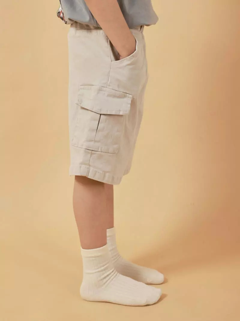 Fashion King - Korean Children Fashion - #kidzfashiontrend - Cargo Shorts - 3