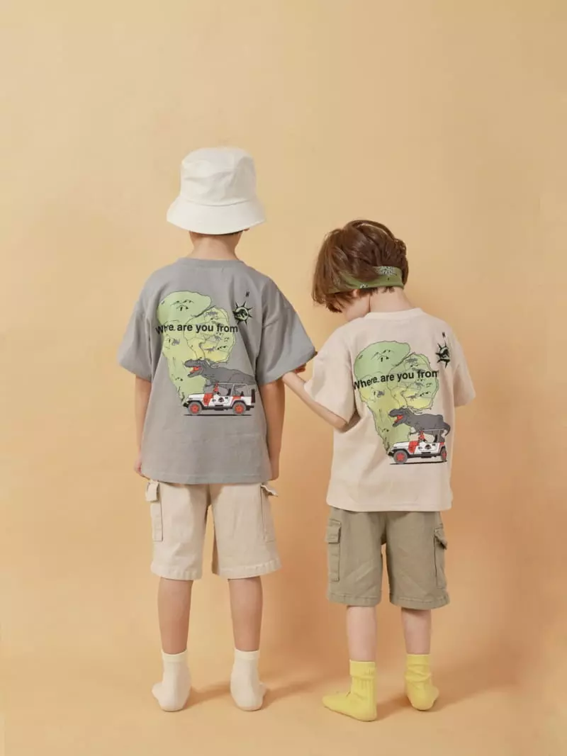 Fashion King - Korean Children Fashion - #Kfashion4kids - Earth Jurassic Tee - 4