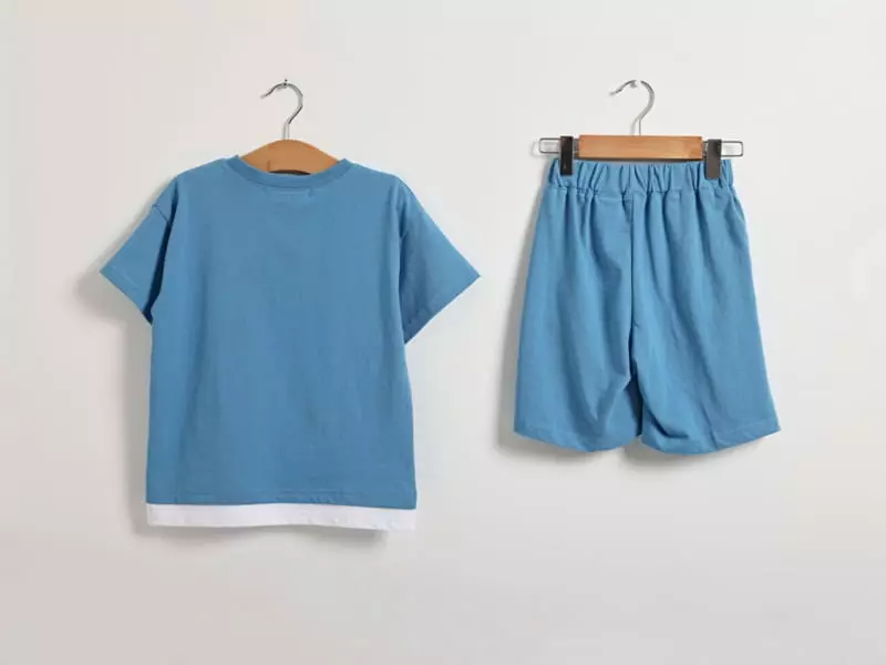 Fashion King - Korean Children Fashion - #littlefashionista - Chicago Layered Top Bottom Set - 12
