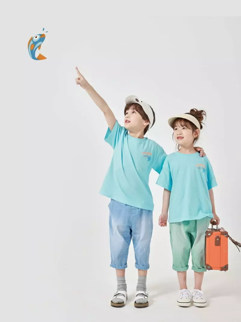 Fashion King - Korean Children Fashion - #magicofchildhood - Fishing Tee