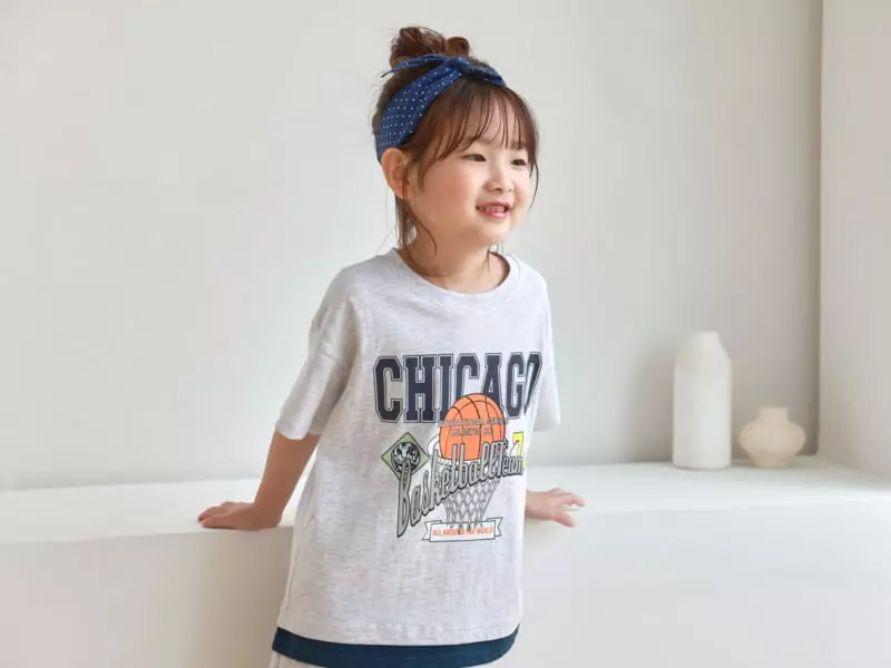 Fashion King - Korean Children Fashion - #stylishchildhood - Chicago Layered Top Bottom Set - 2
