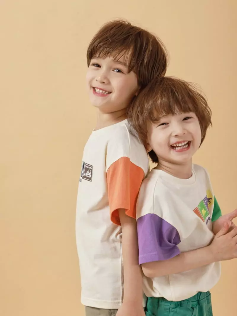 Fashion King - Korean Children Fashion - #todddlerfashion - Square Dino Tee - 2