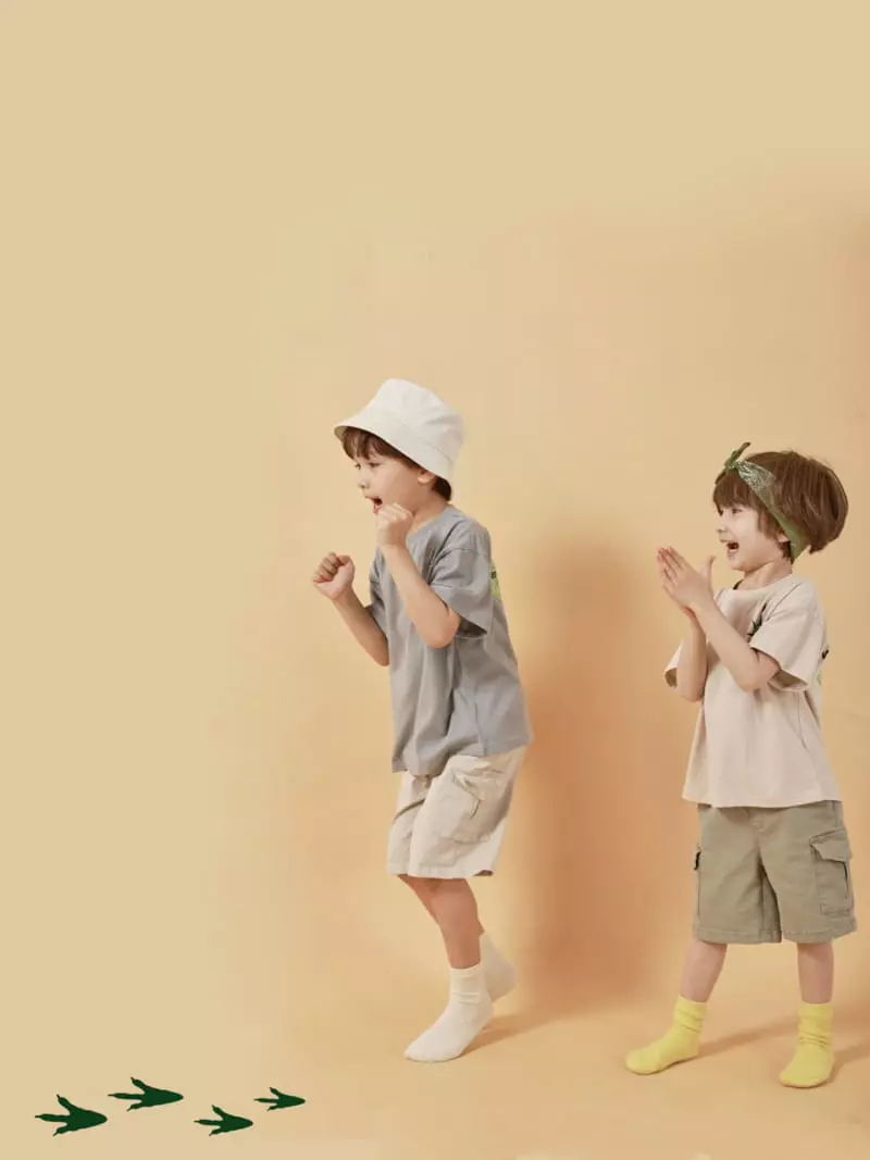 Fashion King - Korean Children Fashion - #toddlerclothing - Earth Jurassic Tee - 9