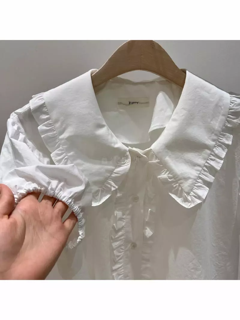 Fifty - Korean Women Fashion - #momslook - Marie Blouse - 2
