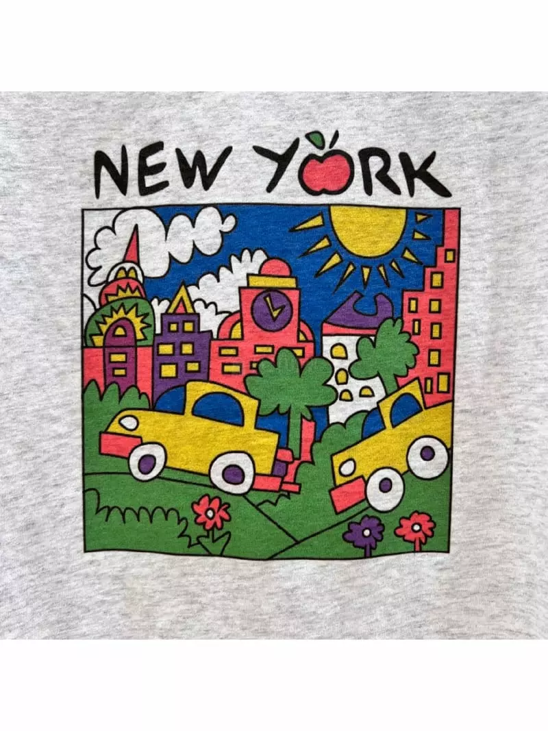 Fifty - Korean Women Fashion - #womensfashion - New York Tee - 4