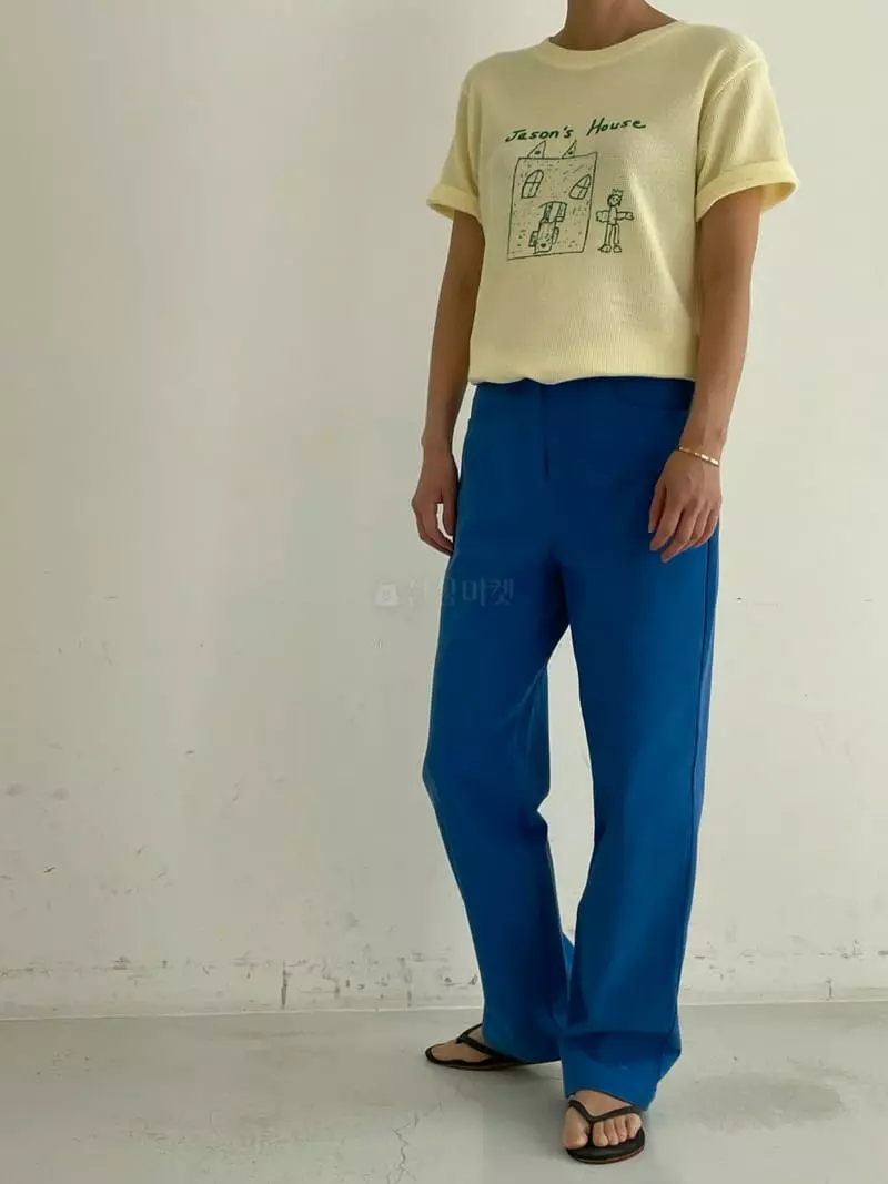 Fifty - Korean Women Fashion - #womensfashion - Croiffle Tee - 4
