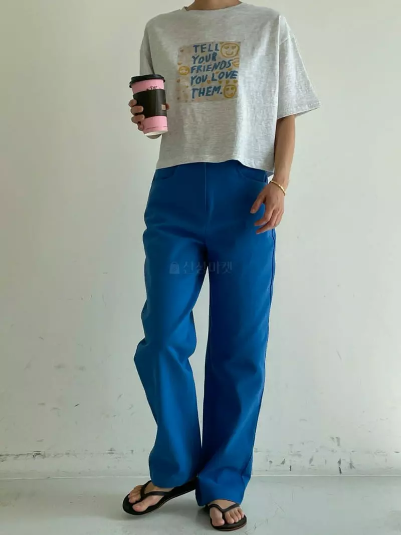 Fifty - Korean Women Fashion - #momslook - Tell Me Tee