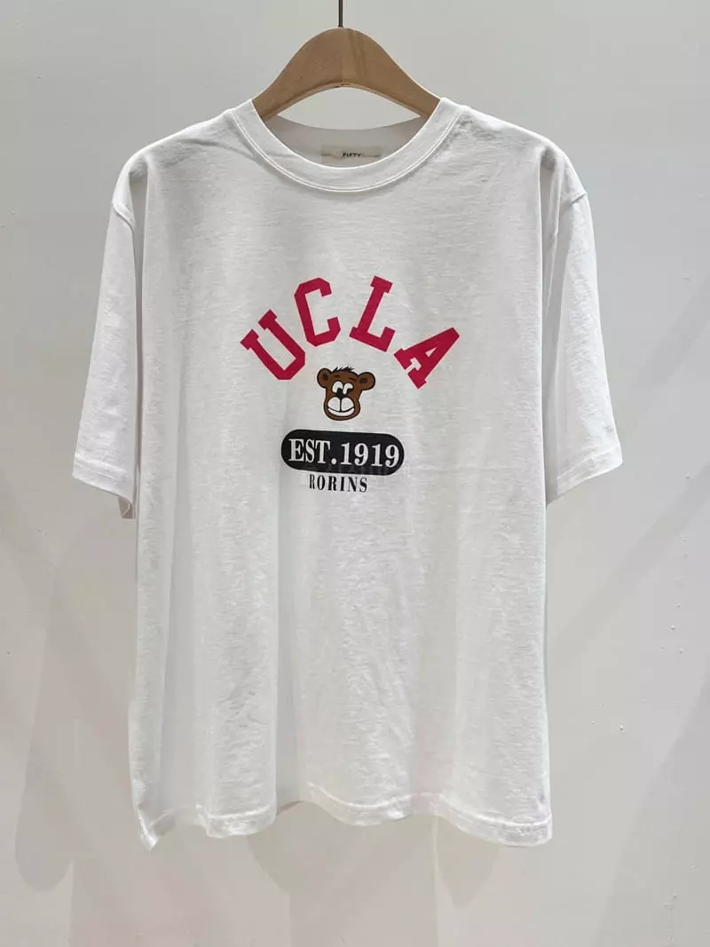 Fifty - Korean Women Fashion - #momslook - Pick Tee - 2