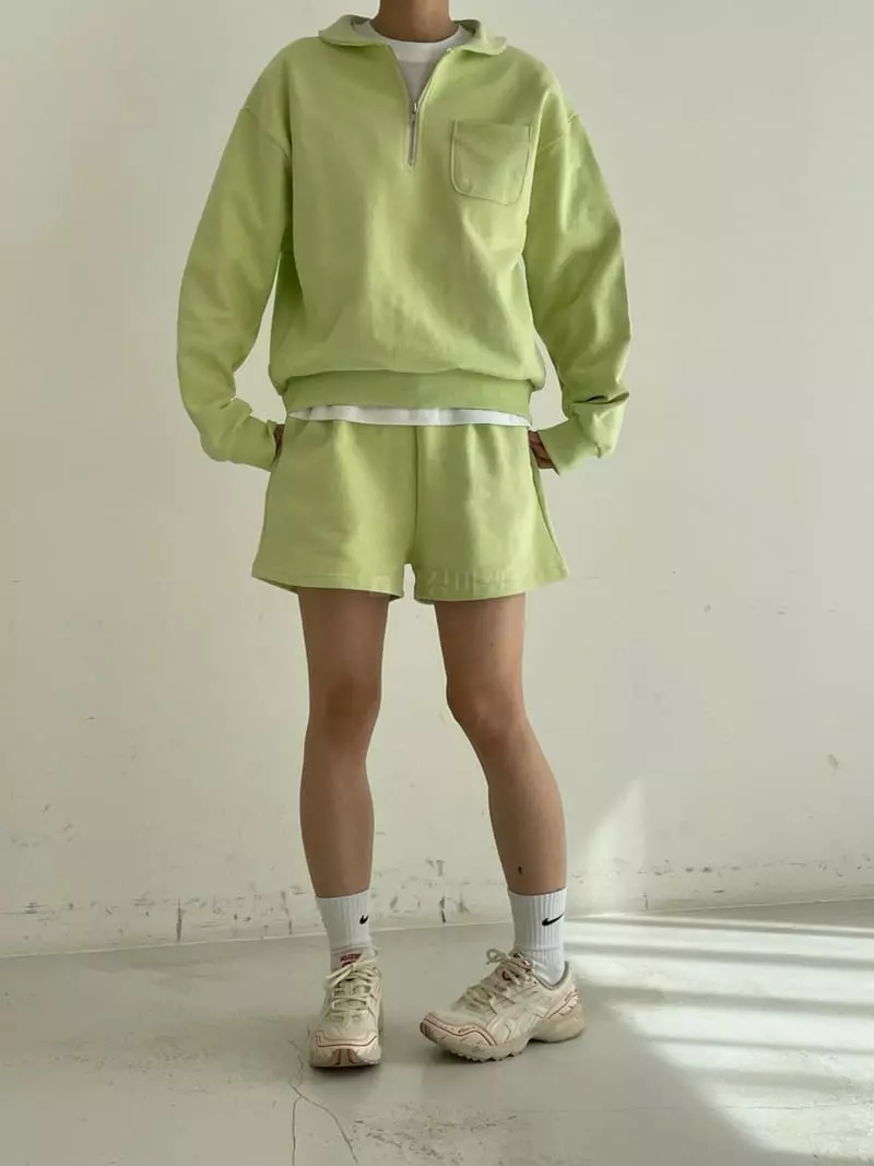 Fifty - Korean Women Fashion - #momslook - You Are Top Bottom Set