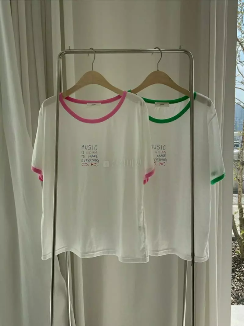 Fifty - Korean Women Fashion - #womensfashion - Crayon Tee - 2