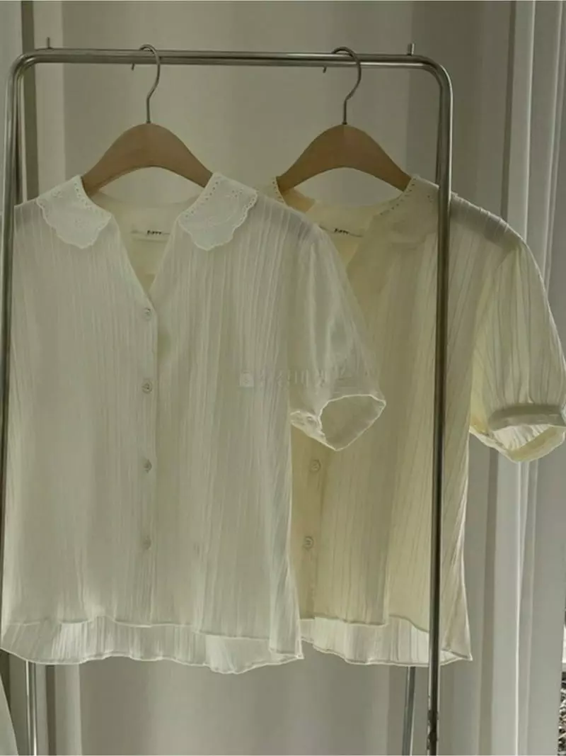 Fifty - Korean Women Fashion - #womensfashion - Loen Blouse - 2