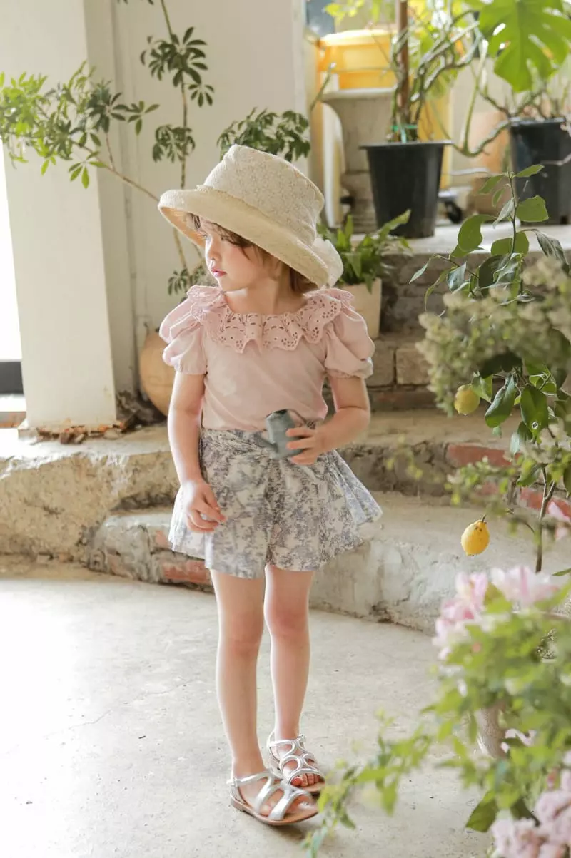Flo - Korean Children Fashion - #kidsshorts - Lisa Tee - 3