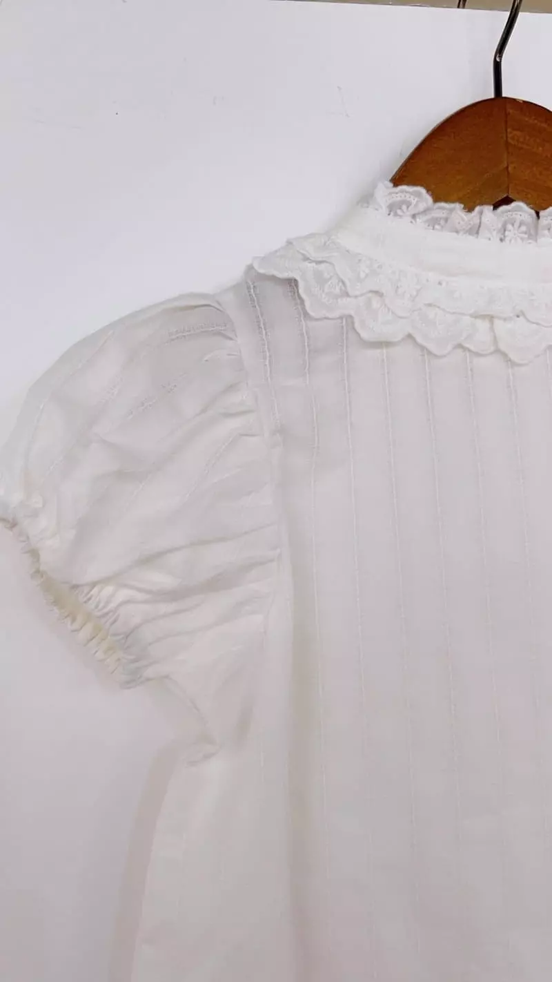 Flower J - Korean Children Fashion - #childrensboutique - Classic Blouse - 6