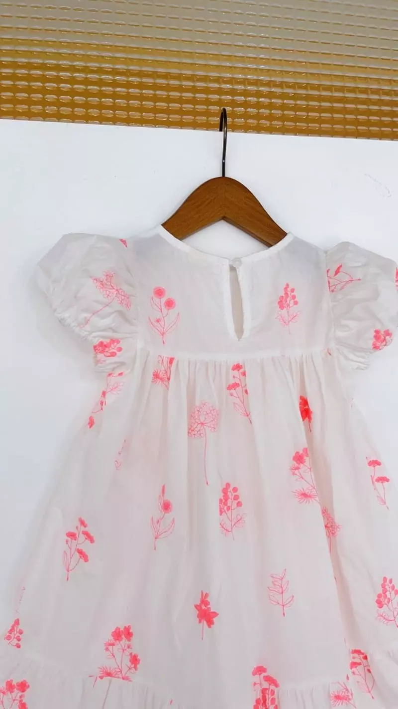 Flower J - Korean Children Fashion - #minifashionista - Embroidery One-piece - 2