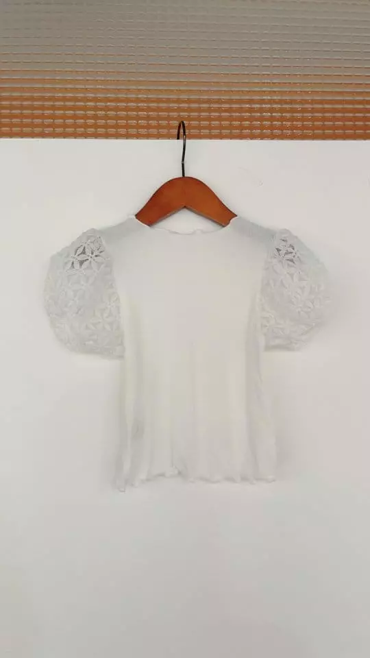 Flower J - Korean Children Fashion - #magicofchildhood - Daisy Balloon Tee - 4