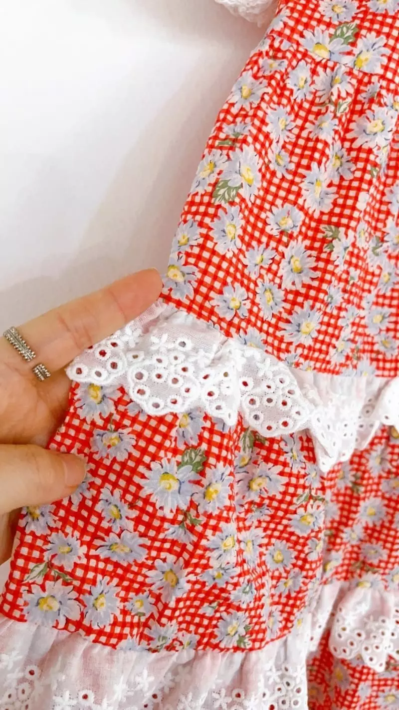 Flower J - Korean Children Fashion - #todddlerfashion - Cancan Long One-piiece - 4