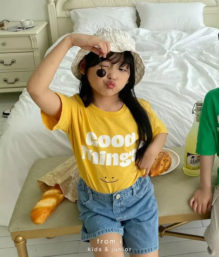 From I - Korean Children Fashion - #Kfashion4kids - Good Thing Tee - 12