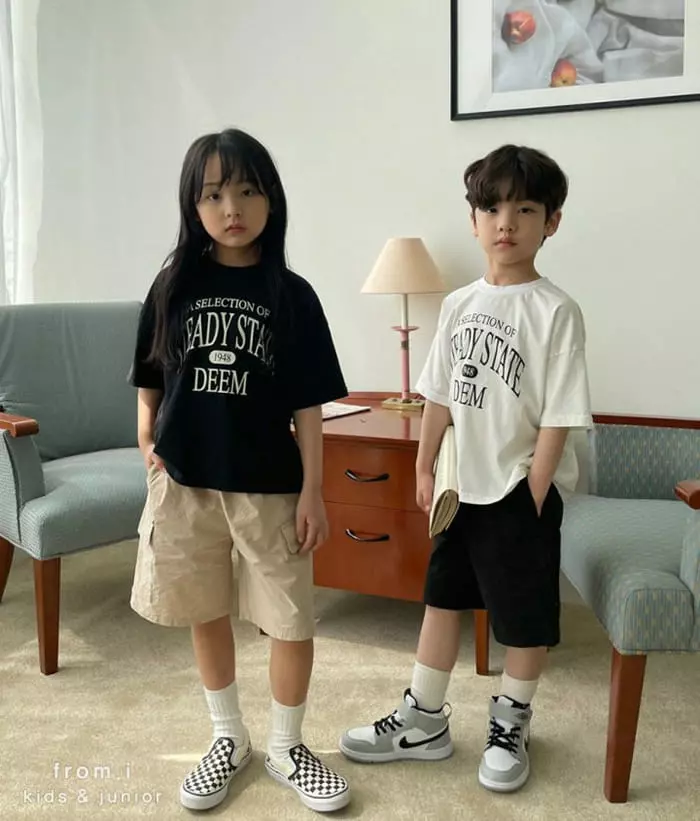 From I - Korean Children Fashion - #Kfashion4kids - Steady Tee - 2