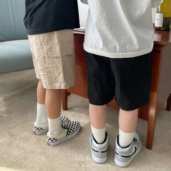 From I - Korean Children Fashion - #Kfashion4kids - Cargo Shorts - 3