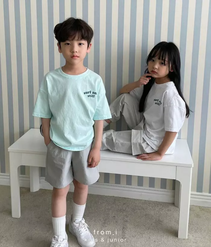From I - Korean Children Fashion - #childofig - Surf Still Tee