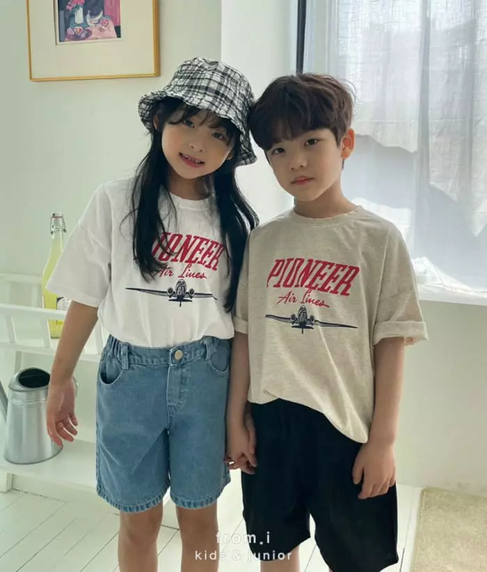 From I - Korean Children Fashion - #childofig - Air Line Tee - 7