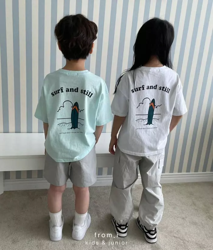 From I - Korean Children Fashion - #childrensboutique - Surf Still Tee - 2
