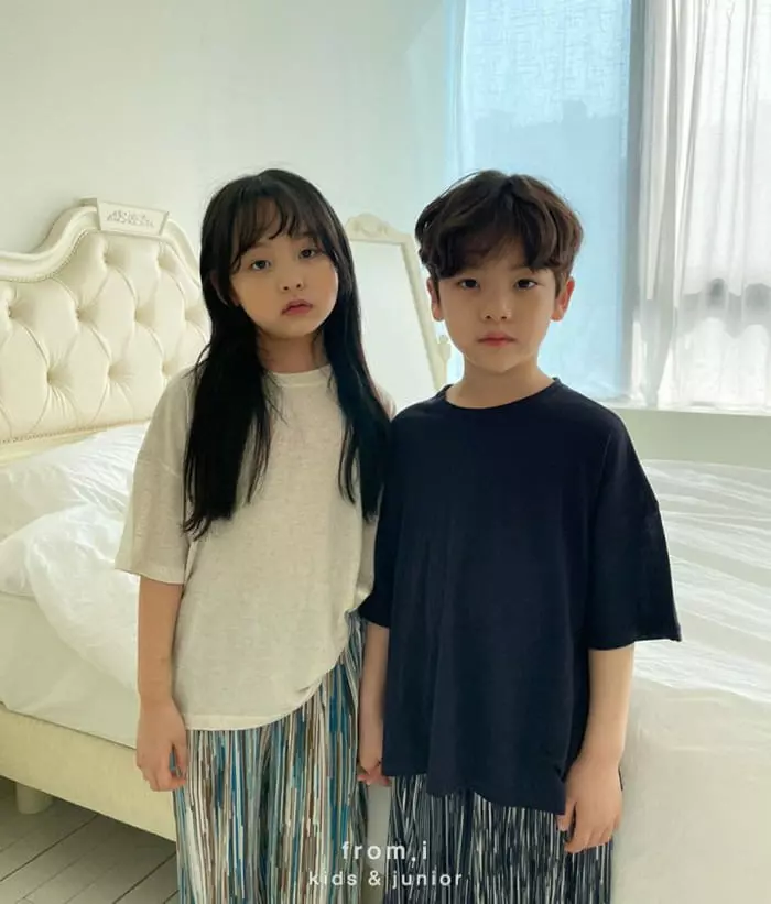 From I - Korean Children Fashion - #childrensboutique - Linen Single Tee