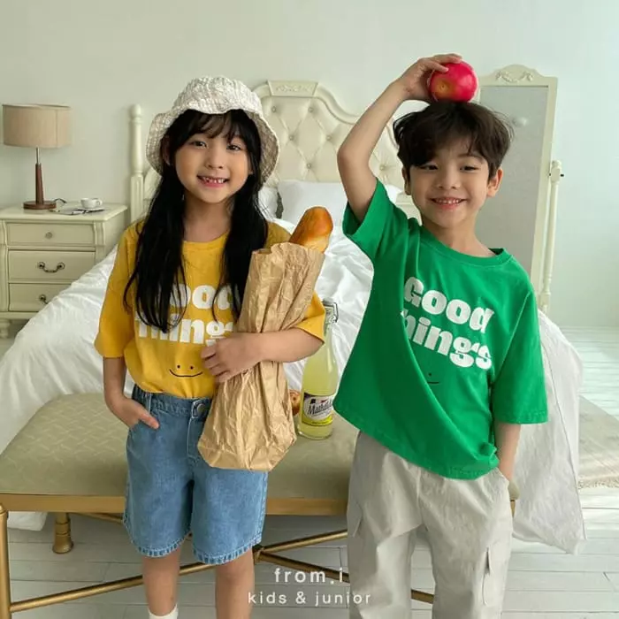 From I - Korean Children Fashion - #designkidswear - Good Thing Tee - 6