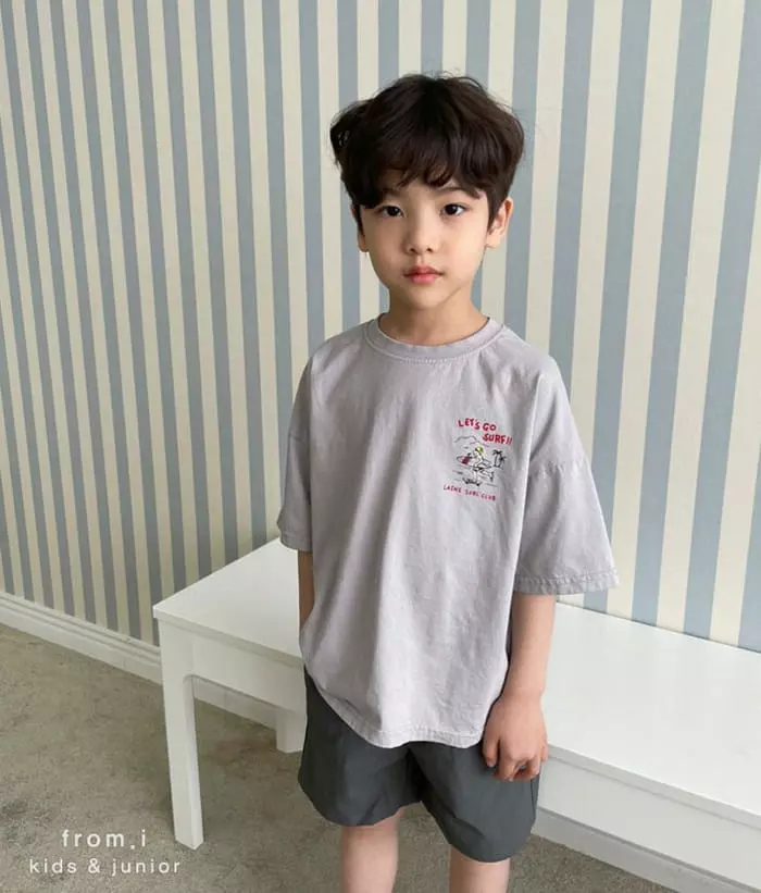 From I - Korean Children Fashion - #designkidswear - Let’s Go Surf Tee - 12