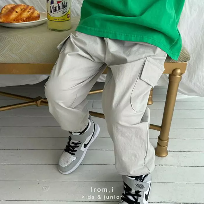 From I - Korean Children Fashion - #designkidswear - Cargo Jogger Pants - 9