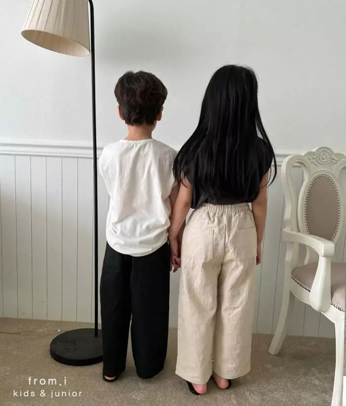 From I - Korean Children Fashion - #designkidswear - Linen Pants - 6