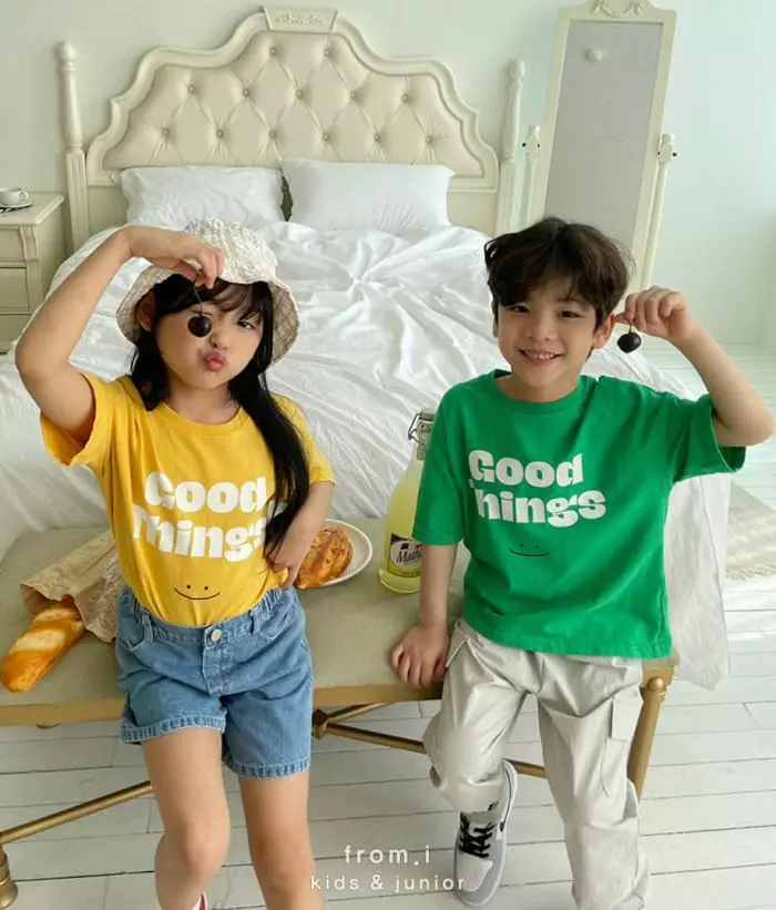 From I - Korean Children Fashion - #discoveringself - Good Thing Tee - 7