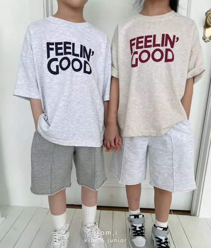 From I - Korean Children Fashion - #discoveringself - Feeling Good Tee - 5