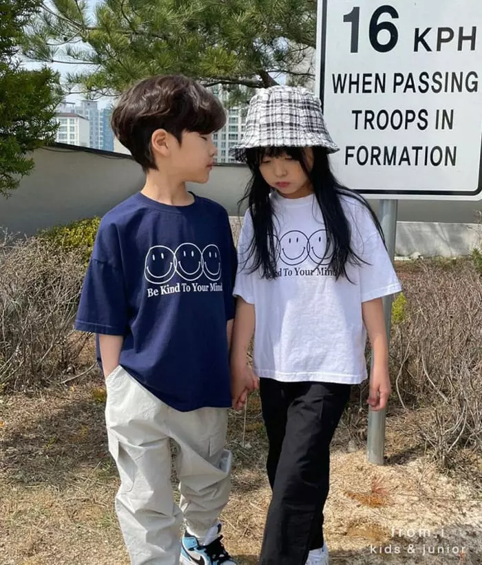 From I - Korean Children Fashion - #discoveringself - Smile Tee