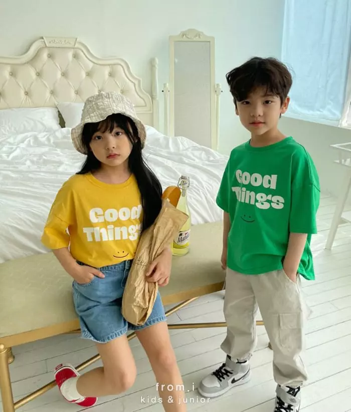 From I - Korean Children Fashion - #fashionkids - Good Thing Tee - 8