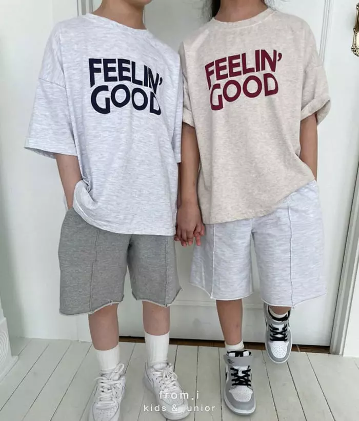 From I - Korean Children Fashion - #fashionkids - Feeling Good Tee - 6