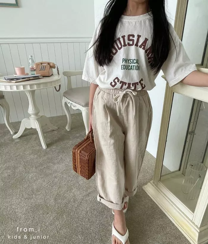 From I - Korean Children Fashion - #fashionkids - Linen Pants - 8