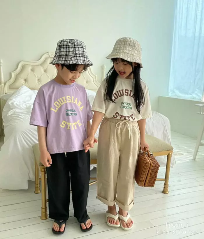 From I - Korean Children Fashion - #kidsshorts - Linen Pants - 9