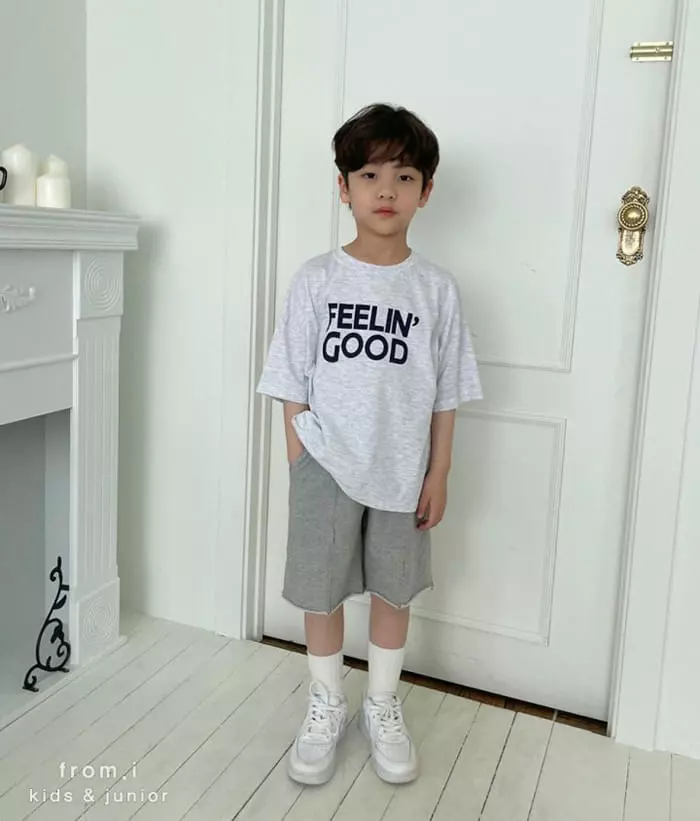 From I - Korean Children Fashion - #kidzfashiontrend - Feeling Good Tee - 9