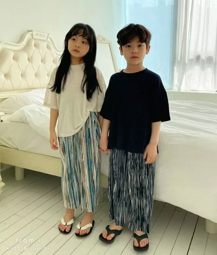 From I - Korean Children Fashion - #kidzfashiontrend - Linen Single Tee - 7