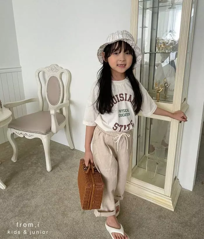 From I - Korean Children Fashion - #kidzfashiontrend - Louisiana Tee - 12