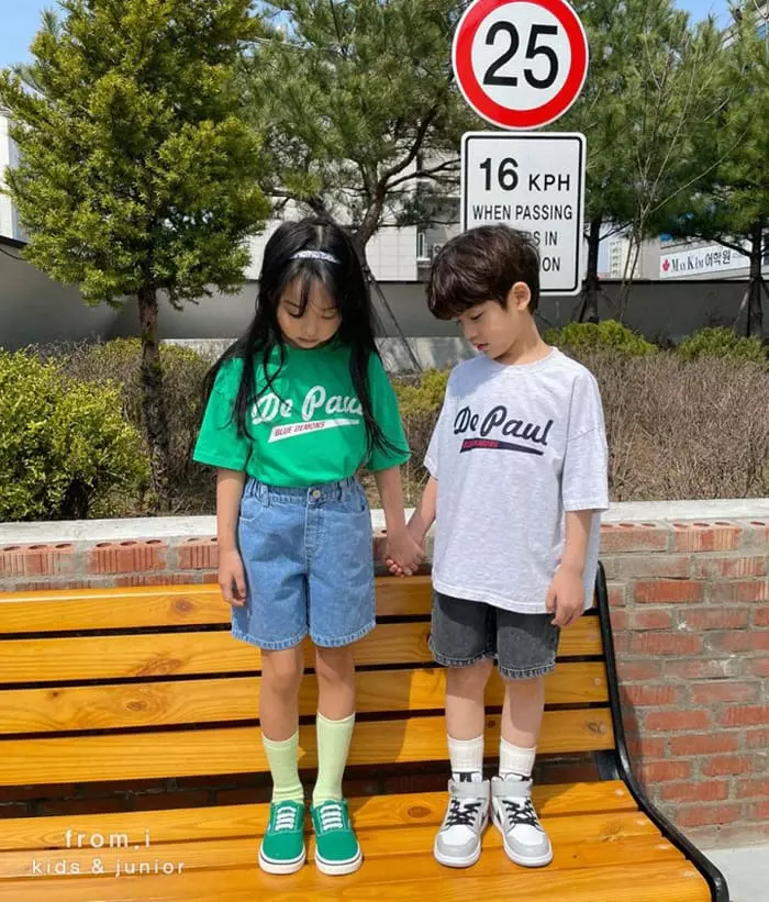 From I - Korean Children Fashion - #kidzfashiontrend - Depol Tee