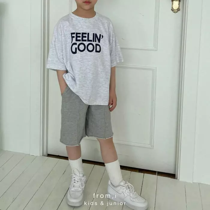 From I - Korean Children Fashion - #littlefashionista - Feeling Good Tee - 11