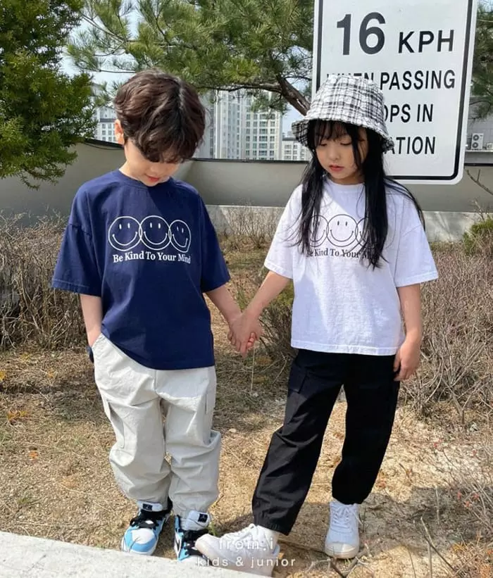 From I - Korean Children Fashion - #littlefashionista - Smile Tee - 7