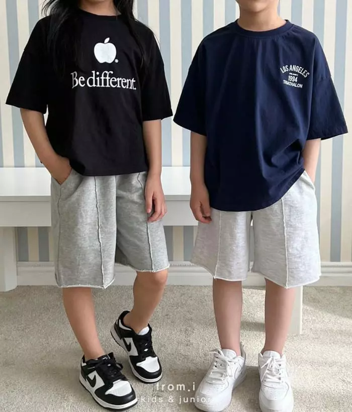 From I - Korean Children Fashion - #littlefashionista - Pintuck Tery Pants - 2