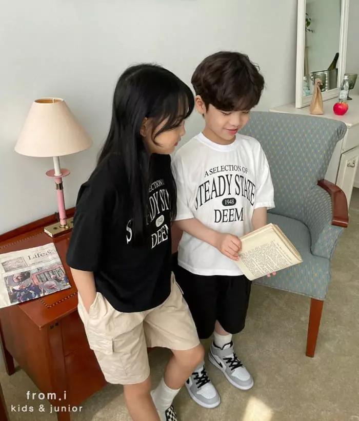 From I - Korean Children Fashion - #littlefashionista - Steady Tee - 4