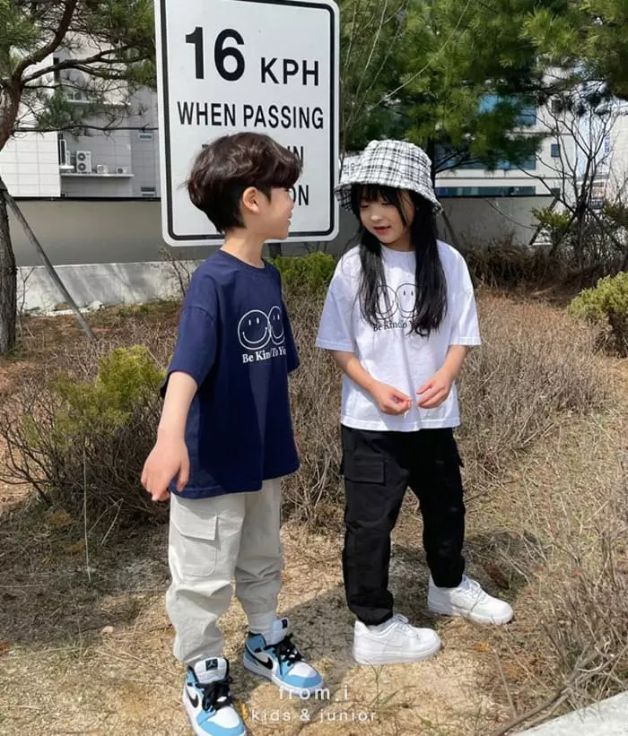 From I - Korean Children Fashion - #magicofchildhood - Cargo Jogger Pants - 3