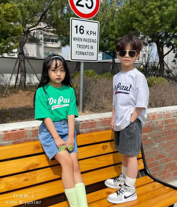 From I - Korean Children Fashion - #littlefashionista - Depol Tee - 4