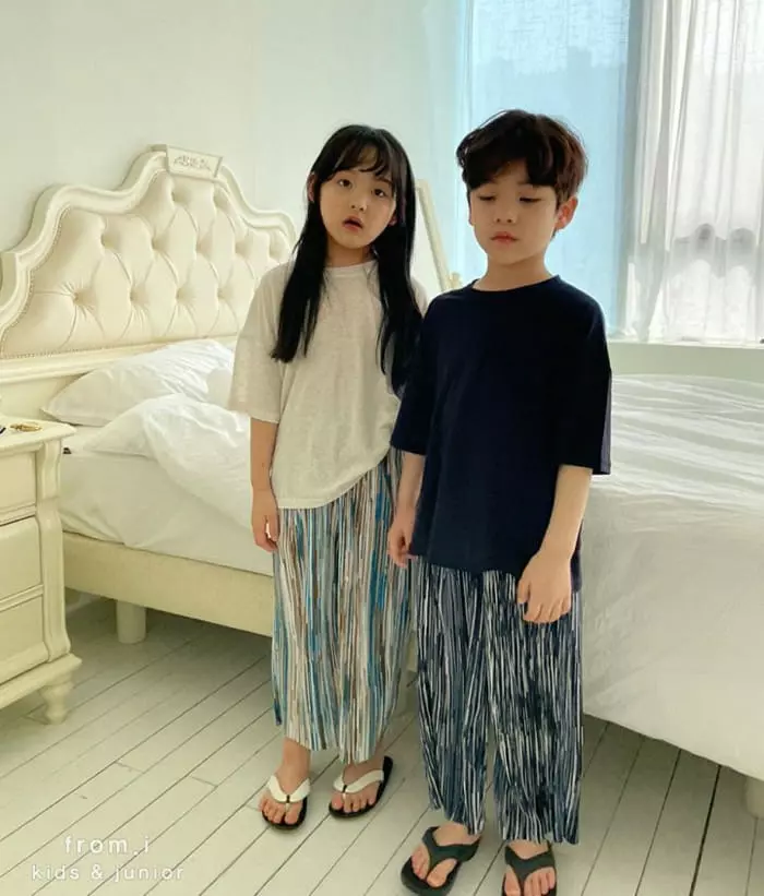 From I - Korean Children Fashion - #minifashionista - Linen Single Tee - 11