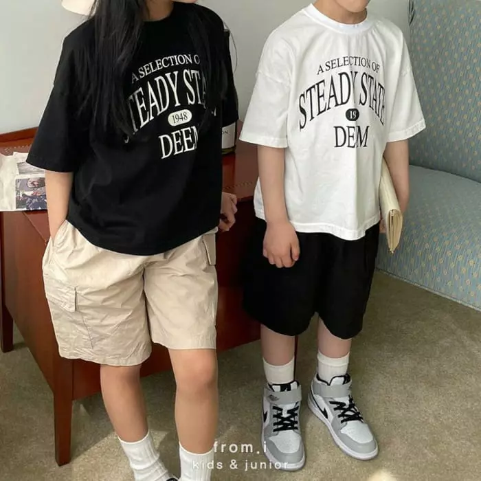 From I - Korean Children Fashion - #minifashionista - Steady Tee - 5